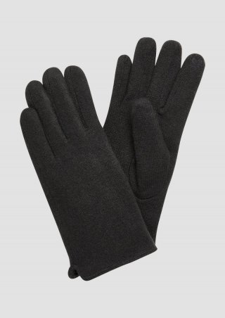 s.Oliver Handschuhe aus Wollmix - dunkelgrau s.Oliver Handschuhe aus Wollmix - dunkelgrau