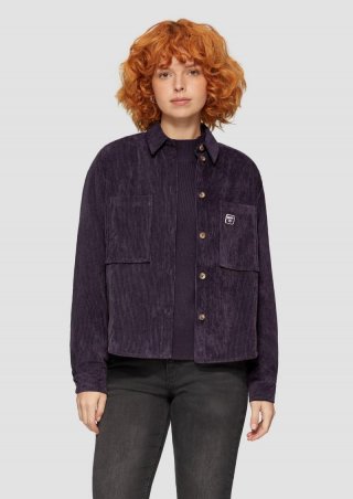 s.Oliver Cord-Overshirt im Relaxed Fit - aubergine s.Oliver Cord-Overshirt im Relaxed Fit - aubergine