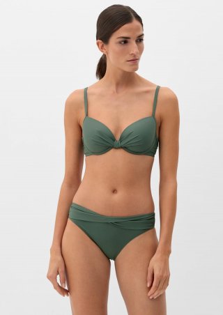 s.Oliver Bikinihose mit Wickel-Optik - olivgrün s.Oliver Bikinihose mit Wickel-Optik - olivgrün