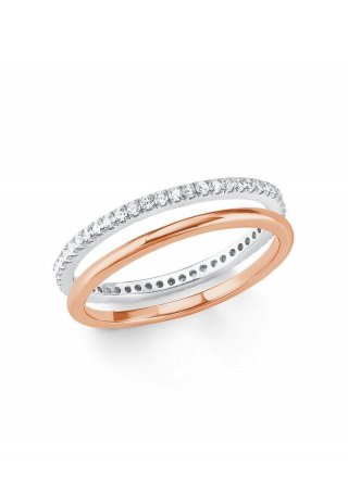 s.Oliver Steck-Ringe aus Silber - roségold s.Oliver Steck-Ringe aus Silber - roségold