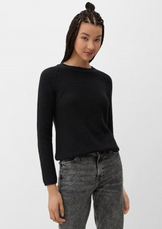 s.Oliver Pullover aus Strick - schwarz s.Oliver Pullover aus Strick - schwarz