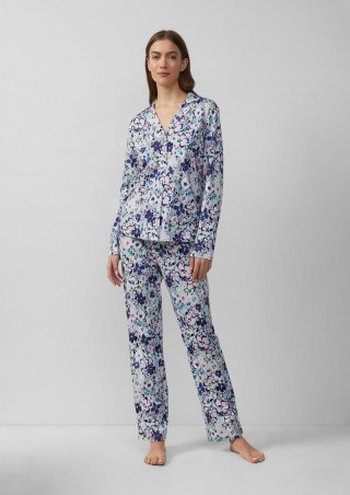 s.Oliver Klassischer Pyjama mit Streifen - rosa s.Oliver Klassischer Pyjama mit Streifen - rosa