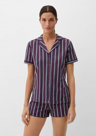 s.Oliver Kurzer Pyjama aus Jersey - flieder s.Oliver Kurzer Pyjama aus Jersey - flieder