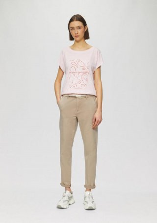 s.Oliver Chino mit geflochtenem Gürtel und Garment Dye - sandstein s.Oliver Chino mit geflochtenem Gürtel und Garment Dye - sandstein