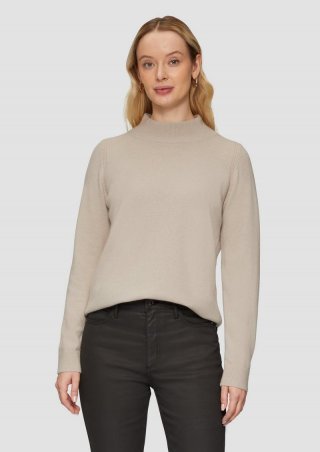 s.Oliver Strickpullover aus Kaschmirmix - beige s.Oliver Strickpullover aus Kaschmirmix - beige