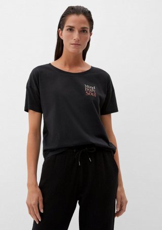 s.Oliver Nightwear Shirt - schwarz s.Oliver Nightwear Shirt - schwarz