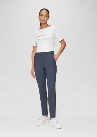 s.Oliver Cigarette Pants mit Elastikbund - dunkelblau s.Oliver Cigarette Pants mit Elastikbund - dunkelblau