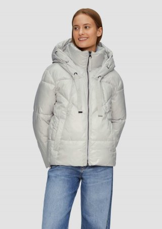 s.Oliver Lässige Pufferjacke mit Steppdetails - wollweiß s.Oliver Lässige Pufferjacke mit Steppdetails - wollweiß