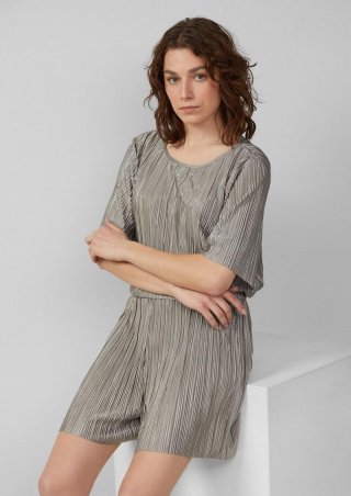 s.Oliver Shorts mit Plisseefalten - taubengrau s.Oliver Shorts mit Plisseefalten - taubengrau