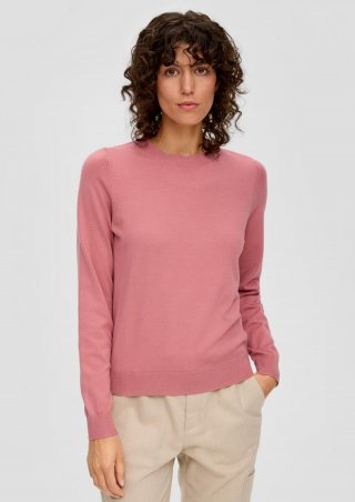 s.Oliver Pullover aus Viskosestretch - papaya s.Oliver Pullover aus Viskosestretch - papaya