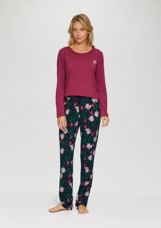 s.Oliver Pyjamahose mit All-over-Print - navy s.Oliver Pyjamahose mit All-over-Print - navy