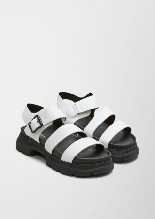 s.Oliver Chunky Sandalen - weiß s.Oliver Chunky Sandalen - weiß