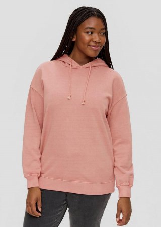 s.Oliver Sweatshirt mit Stickerei - mohnrot