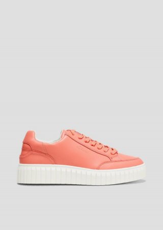 s.Oliver Sneaker mit Plateausohle - koralle s.Oliver Sneaker mit Plateausohle - koralle