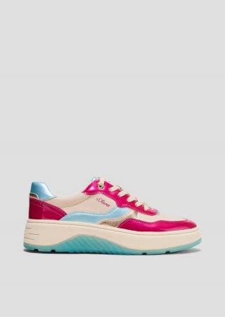 s.Oliver Sneaker mit modischem Colour-Blocking - pink s.Oliver Sneaker mit modischem Colour-Blocking - pink