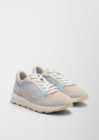 s.Oliver Sneaker mit Musterstruktur - hellgrau s.Oliver Sneaker mit Musterstruktur - hellgrau