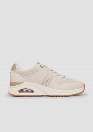 s.Oliver Sportliche Sneaker mit gepolsterter Laufsohle - beige s.Oliver Sportliche Sneaker mit gepolsterter Laufsohle - beige