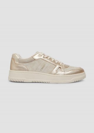 s.Oliver Sneaker mit Kontrast-Details - gold s.Oliver Sneaker mit Kontrast-Details - gold