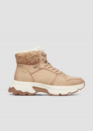 s.Oliver Boots im sportiven Look - beige s.Oliver Boots im sportiven Look - beige