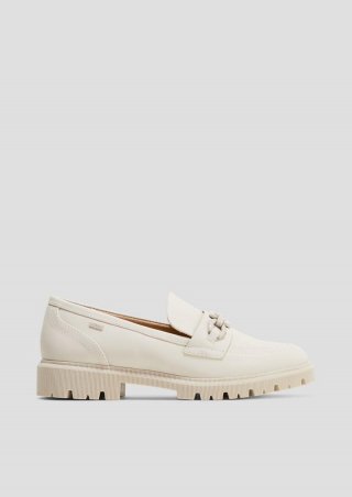 s.Oliver Modische Loafer in Leder-Optik - creme s.Oliver Modische Loafer in Leder-Optik - creme