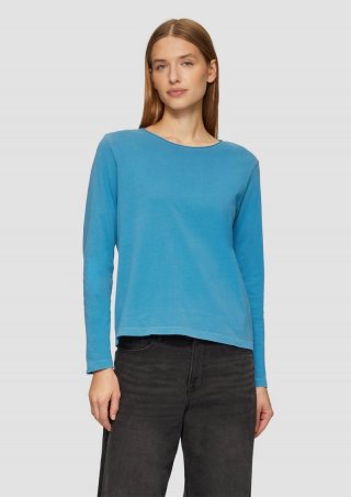s.Oliver Longsleeve mit Garment Dye - petrol s.Oliver Longsleeve mit Garment Dye - petrol