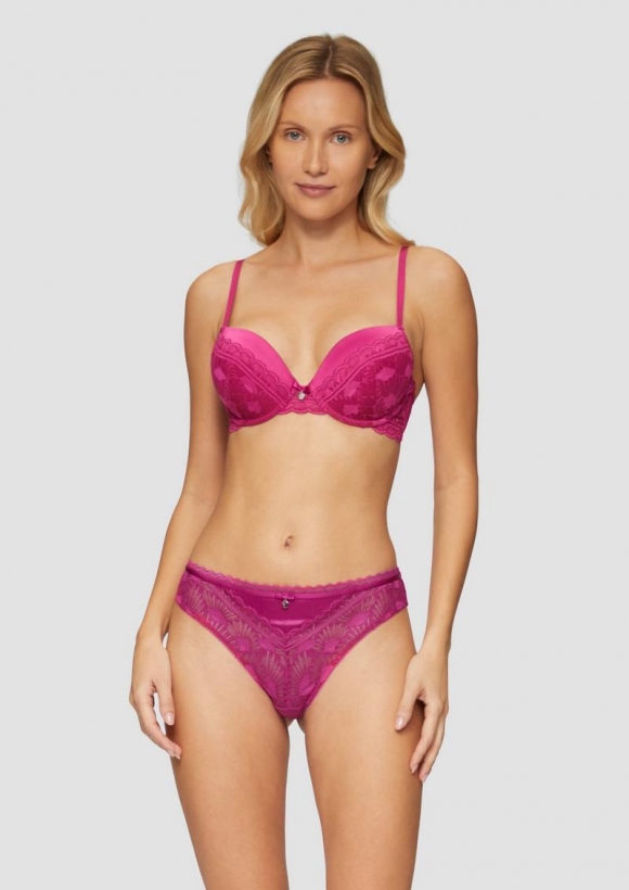 s.Oliver Spitzenstring mit Cut-Out - pink s.Oliver Spitzenstring mit Cut-Out - pink