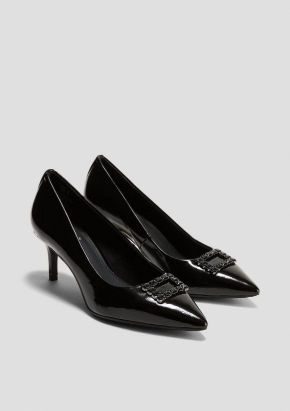 s.Oliver Pumps in Metallic-Optik - schwarz s.Oliver Pumps in Metallic-Optik - schwarz