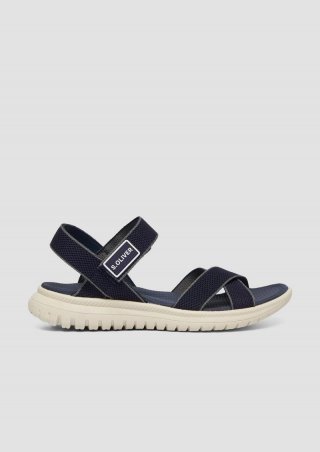 s.Oliver Sandalen mit Klettverschluss - navy s.Oliver Sandalen mit Klettverschluss - navy