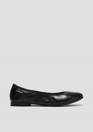 s.Oliver Ballerinas in klassischem Design - schwarz s.Oliver Ballerinas in klassischem Design - schwarz