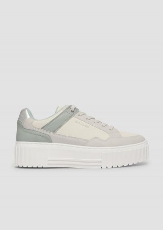 s.Oliver Sneaker mit Plateausohle - creme s.Oliver Sneaker mit Plateausohle - creme