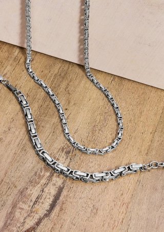 s.Oliver Armband aus Edelstahl - silber
