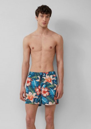 s.Oliver Badeshorts mit All-over-Print und Eingrifftaschen - tiefblau s.Oliver Badeshorts mit All-over-Print und Eingrifftaschen - tiefblau