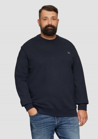 s.Oliver Sweatshirt aus Baumwollmix mit Logo-Detail - navy s.Oliver Sweatshirt aus Baumwollmix mit Logo-Detail - navy