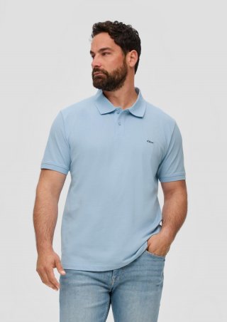 s.Oliver Poloshirt mit Piquéstruktur - hellblau s.Oliver Poloshirt mit Piquéstruktur - hellblau