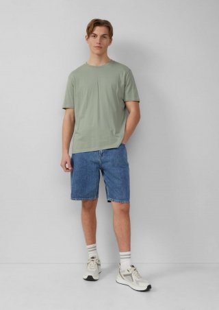 s.Oliver Denim-Shorts / Loose Fit / Mid Rise / Wide Leg - blau s.Oliver Denim-Shorts / Loose Fit / Mid Rise / Wide Leg - blau