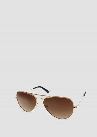 s.Oliver Sonnenbrille mit Doppelsteg - gold s.Oliver Sonnenbrille mit Doppelsteg - gold