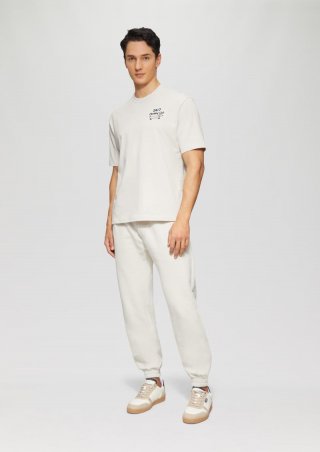 s.Oliver Detroit: Softe Jogpants im Relaxed Fit - wollweiß s.Oliver Detroit: Softe Jogpants im Relaxed Fit - wollweiß