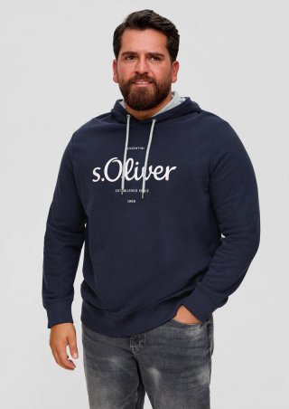 s.Oliver Hoodie mit Logoprint - navy s.Oliver Hoodie mit Logoprint - navy