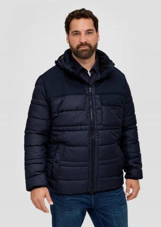 s.Oliver Steppjacke im Fabricmix - navy s.Oliver Steppjacke im Fabricmix - navy