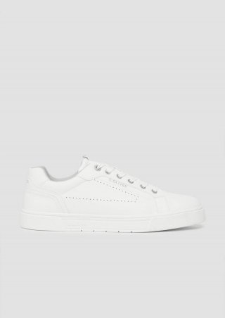 s.Oliver Sneaker in Leder-Optik - weiß s.Oliver Sneaker in Leder-Optik - weiß
