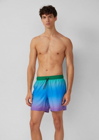 s.Oliver Badehose mit Pride-Motiv - blau s.Oliver Badehose mit Pride-Motiv - blau