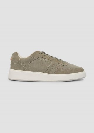 s.Oliver Sneaker im Materialmix - olivgrün s.Oliver Sneaker im Materialmix - olivgrün