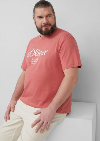 s.Oliver T-Shirt mit Logo-Print - himbeere s.Oliver T-Shirt mit Logo-Print - himbeere