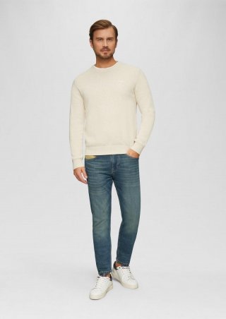 s.Oliver Jeans Mauro / Regular Fit / Mid Rise / Tapered Leg - blau