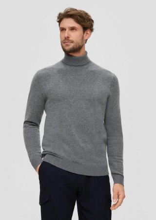 s.Oliver Strickpullover aus Wollmix - graphit s.Oliver Strickpullover aus Wollmix - graphit