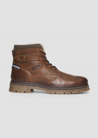 s.Oliver Stiefel aus Leder - cognac s.Oliver Stiefel aus Leder - cognac