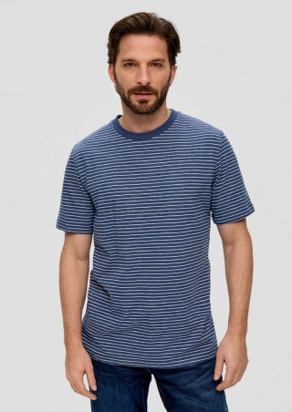 s.Oliver T-Shirt mit Rundhalsausschnitt - ozeanblau s.Oliver T-Shirt mit Rundhalsausschnitt - ozeanblau