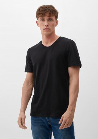 s.Oliver T-Shirt im 2er Pack - schwarz s.Oliver T-Shirt im 2er Pack - schwarz