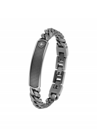 s.Oliver Gravierbares Edelstahl-Armband - silber s.Oliver Gravierbares Edelstahl-Armband - silber