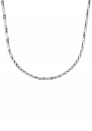 s.Oliver Edelstahl-Kette mit Schlangengliederung - silber s.Oliver Edelstahl-Kette mit Schlangengliederung - silber